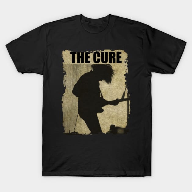 The Cure - RETRO BLACKWHITE T-Shirt by Wendyshopart